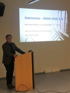 DSGVO Vortrag